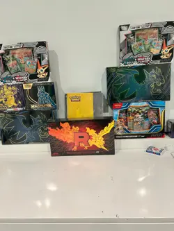 Team Rockets Moltres UPC Pokemon TCG Factory Sealed Pokemon Center - Image 1
