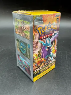 Pokemon TCG Korean Wild Force SV5K Booster Box SEALED - Image 1