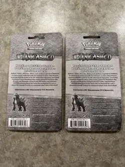 2 Sealed Pokemon HS Unleashed Blister Packs - Image 2