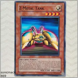 Z-Metal Tank - DP2-EN007 - Common Unlimited Yugioh - Image 1