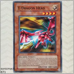 Y-Dragon Head - DP2-EN006 - Common Unlimited Yugioh - Image 1