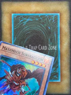 Yugioh Mathmech Subtraction MYFI-EN004 Super Rare 1st Ed MP - Image 2