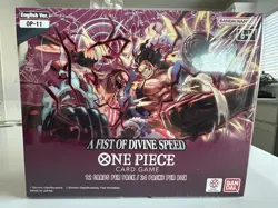 One Piece Card Game OP-11 A Fist of Divine Speed English Sealed Booster Box - Image 1