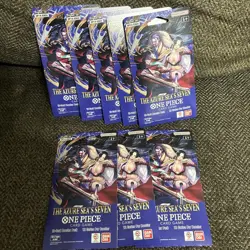The Azure Sea's Seven Booster Pack One Piece Card Game OPTCG English OP14 EB04 - Image 1