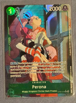 OP09-034 Perona ALT ART | English | One Piece TCG | NM/M Green - Image 1