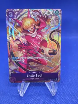 One Piece Paramount War Little Sadi OP02-073 Alternate Alt Art Rare NM - Image 1