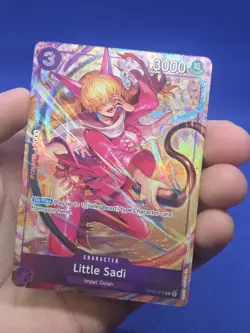 One Piece Paramount War Little Sadi OP02-073 Alternate Alt Art Rare NM - Image 2