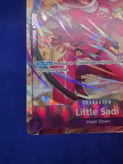 One Piece Paramount War Little Sadi OP02-073 Alternate Alt Art Rare NM - Image 5