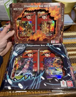 One Piece Illustration Box Vol. 5 and 6 In Hand Ready to Ship - Image 1