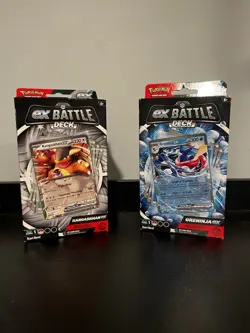 Pokemon EX Battle Decks - Greninja EX & Kangaskhan EX - 60 Cards - Sealed Lot - Image 1