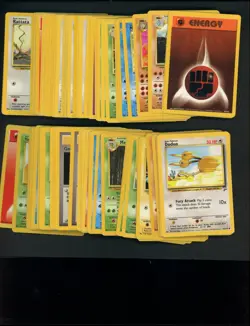 Lot of (150) WOTC Pokemon Fossil Jungle Gym Neo Base card Lot - Image 2