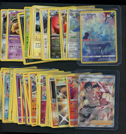 Lot of (57) Assorted Pokemon Sun & Moon Scarlet & Violet Cards Holo w/ Charizard - Image 1
