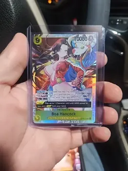 Boa Hancock - OP14-112 The Azure Sea's Seven Foil One Piece Trading Card Game EN - Image 1