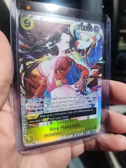 Boa Hancock - OP14-112 The Azure Sea's Seven Foil One Piece Trading Card Game EN - Image 2