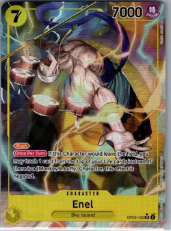 Enel (Alt Art) OP05-100 English - One Piece Card - NM - Image 1