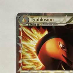 Pokemon TCG Typhlosion Prime #110/123 HeartGold/SoulSilver 2010 Holo Rare Card - Image 3