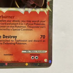 Pokemon TCG Typhlosion Prime #110/123 HeartGold/SoulSilver 2010 Holo Rare Card - Image 5