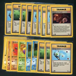 Lot (19) 1999 Pokemon 1st Edition Fossil Cards Lot Set Vintage - Image 1