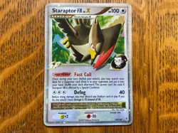 Staraptor FB Lv.X 147/147 DP Supreme Victors Ultra Rare Pokemon Card MP - Image 2