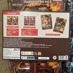 One Piece Card Game: Illustration Box (IB-05) Vol.5- X5 and Vol.6-X5 - IN HAND - Image 2