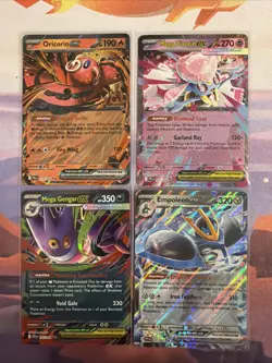 Pokemon TCG Phantasmal Flames (4) Card Lot - 018/094, 041/094, 056/094, 070/094 - Image 1