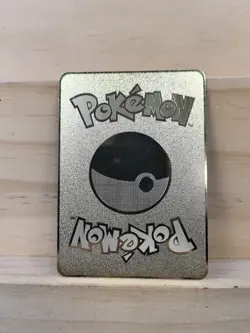 Metal Pokemon UMBREON EX Rainbow Gold Card Collectible Gift/Display - Image 2