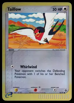 Pokemon Card - Taillow Dragon 76/97 Common Reverse Holo - Image 1