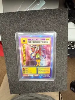 DIGIMON DIGI BATTLE SERIES 1 BO-42 1st EDITION PIEDMON HOLO CARD - Image 1