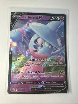 Hatterene V SWSH055 SWSH: Sword & Shield Promo Cards Holo - Image 1