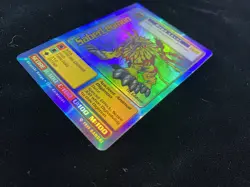 SaberLeomon ST-34 1st Edition Holo Digimon Trading Card - NM - Image 3