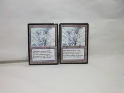 GLACIAL CHASM X2 MAGIC THE GATHERING ICE AGE 1995 MTG Trading Card #627 - Image 2