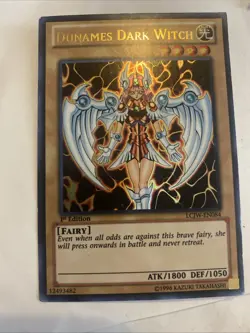 YUGIOH Card TCG DUNAMES DARK WITCH LCJW-EN084 1ST EDITION ULTRA Rare Holo VLP/NM - Image 1