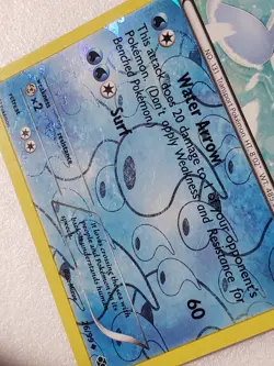 REVERSE HOLO Lapras 26/99 LP - Next Destinies Pokemon Card - Mizue Art - Image 2