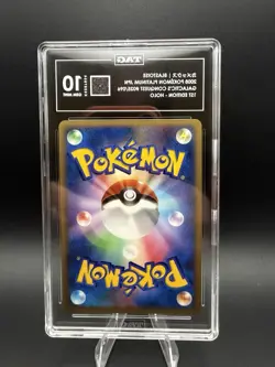 Pokemon Blastoise 2008 Platinum 1st Edition Holo Card TAG 10 ( 1 Pop!!!!!) - Image 2