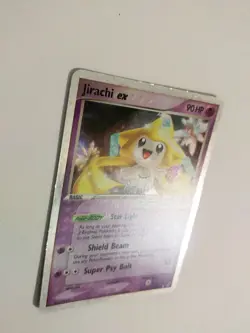 2006 Pokemon EX Crystal Guardians Jirachi Holo 94/100 Pokemon Trading Card - Image 2