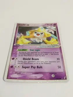 2006 Pokemon EX Crystal Guardians Jirachi Holo 94/100 Pokemon Trading Card - Image 4
