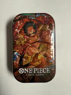 One Piece Card Game Tin Pack Vol. 1 - Gol D. Roger - TS-01 Sealed - Image 1