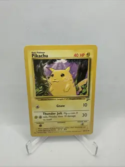 Pikachu 87/130 - Base Set 2 - WoTC Pokemon Card - Near Mint (NM) - Image 1