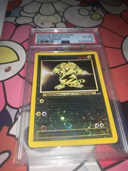 Pokemon Electabuzz Promo Reverse Holo Card #1 Best of Game Winner, WOTC PSA 6 - Image 1