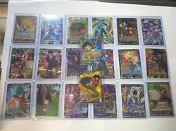 Dragon Ball Super Card Game Lot Of 20 !HOLO! Random Cards No Dupes! NM Unsorted! - Image 1