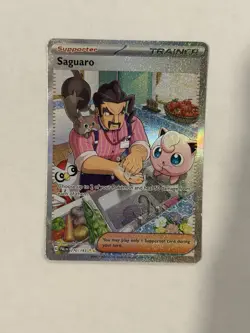 Pokemon TCG Saguaro NM Sir 270/193 Sv02 Paldea Evolved Holo Card - Image 1