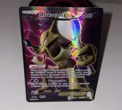 Alakazam EX 117/124 (Full Art) Ultra Rare XY - Fates Collide DMG Pokemon Card - Image 1
