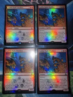 Goblin Dark-Dwellers 4x Buy-A-Box Promos Foil - Image 1