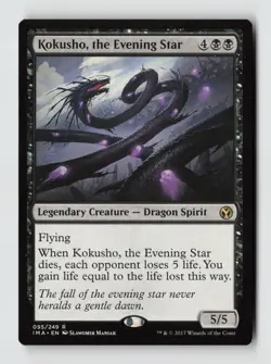 Kokusho, the Evening Star*Non-Foil* Iconic Masters 95 NM - Image 1