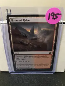 MTG - Haunted Ridge - MID Innistrad: Midnight Hunt 263/277 Base Rare - Image 3
