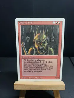 Goblin King Revised Edition Magic The Gathering TCG Vintage MTG JESPER MYRFORS - Image 1