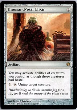 Thousand-Year Elixir R Commander 2013 266 LP Magic - Image 1