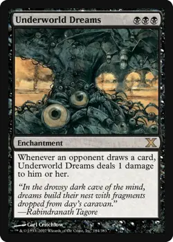 MTG Tenth 10th Edition - Underworld Dreams NM - Image 1