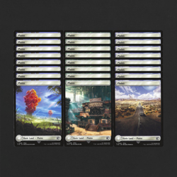 Lot of 24 Full Art Plains Lands from MTG: Final Fantasy *Non Foil - Image 1