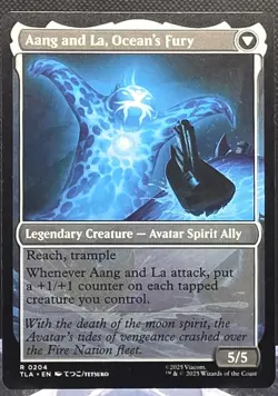 Aang, Swift Savior #204 Avatar: The Last Airbender Regular Rare - Image 2